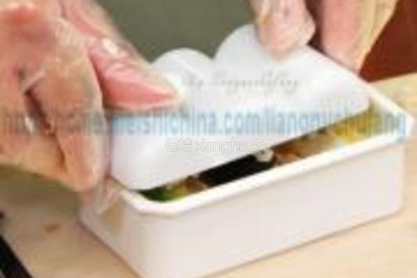 双色绝味海苔饭团的做法图解11