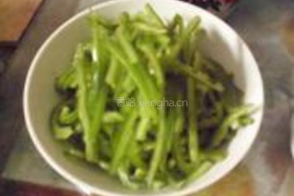 柿炒猪心的做法图解4
