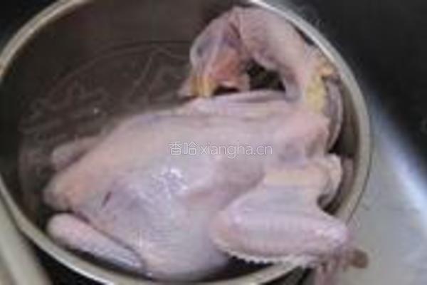 缤纷圣诞烤鸡的做法图解1