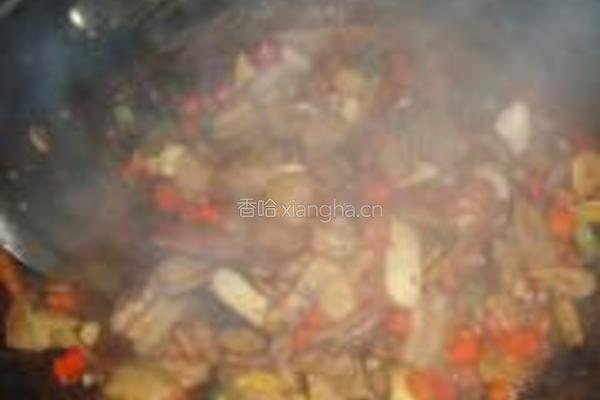 香干小炒肉的做法图解16