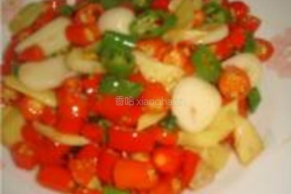 香干小炒肉的做法图解9