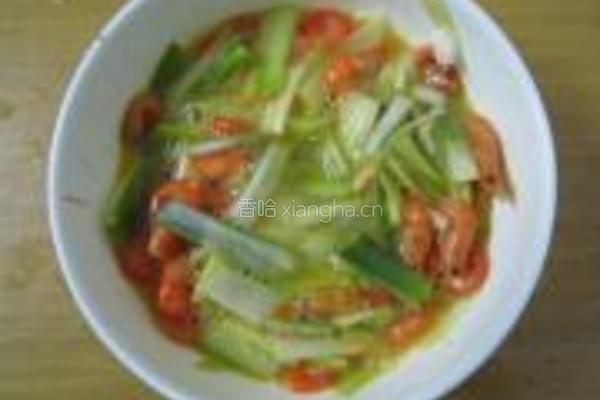 虾米炒鸡蛋的做法图解8