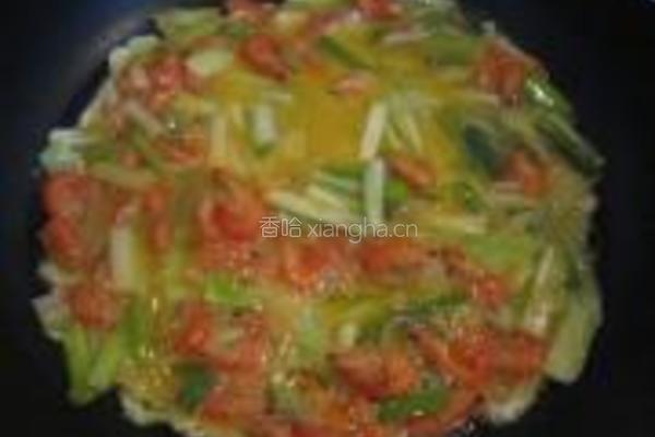 虾米炒鸡蛋的做法图解9