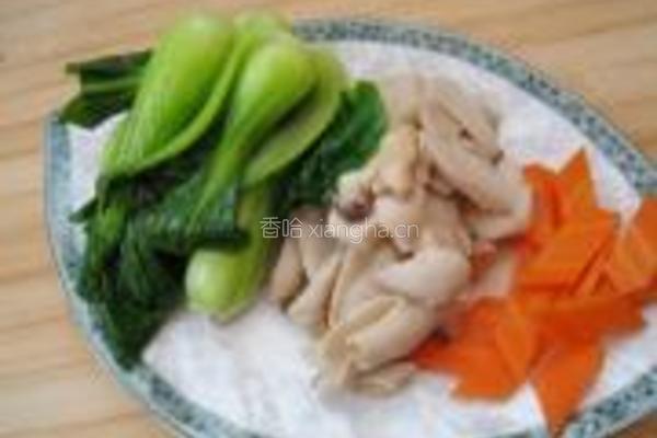 蚝油青菜蘑菇的做法图解11