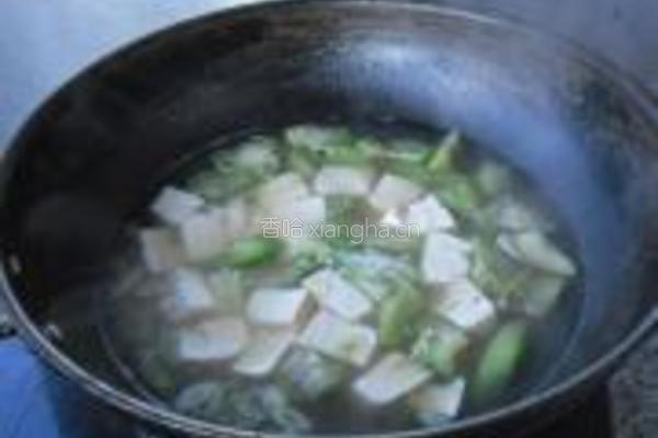 豆腐丝瓜汤的做法图解8