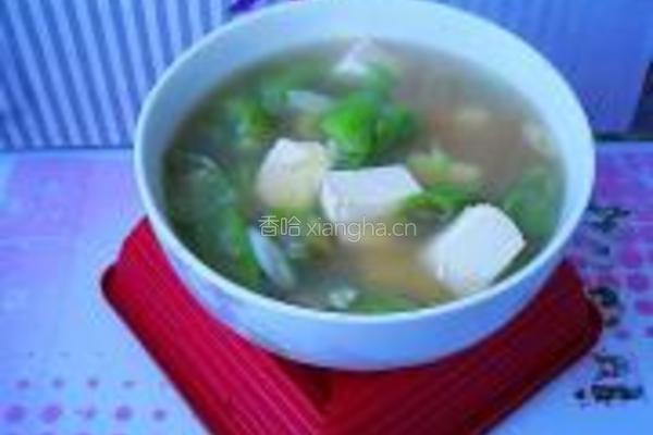 豆腐丝瓜汤的做法图解9