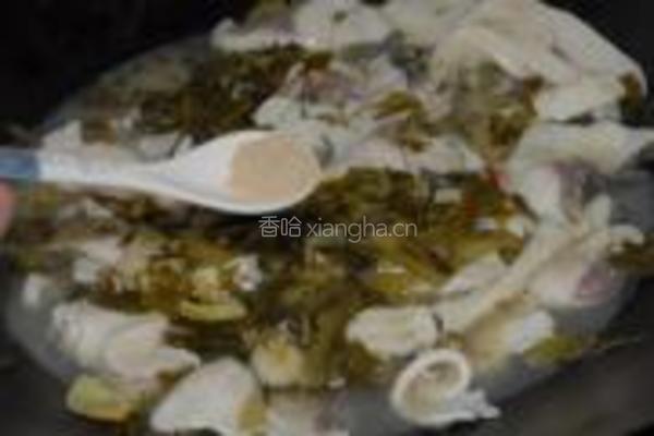 酸菜鱼的做法图解10