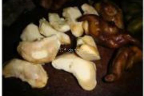 鸡子烧菱角的做法图解3