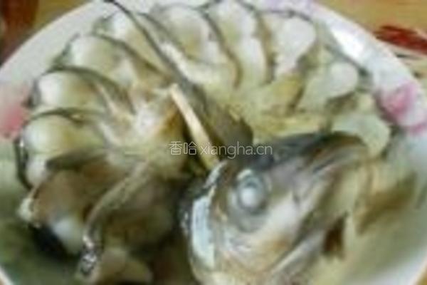 淸蒸草鱼的做法图解8
