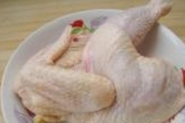 干豆角烧鸡肉的做法图解1