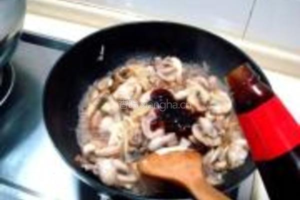 蚝油蘑菇肉片的做法图解14