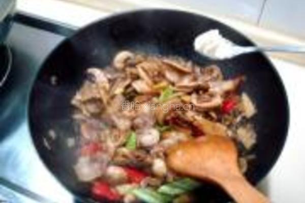 蚝油蘑菇肉片的做法图解16