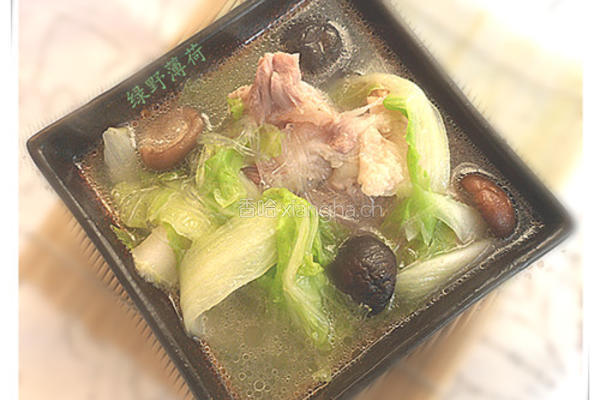 娃娃菜大骨汤