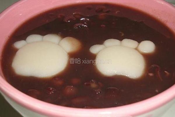汤圆红豆沙