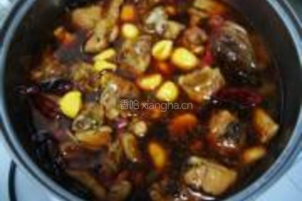 辣焖栗子鸡的做法图解17