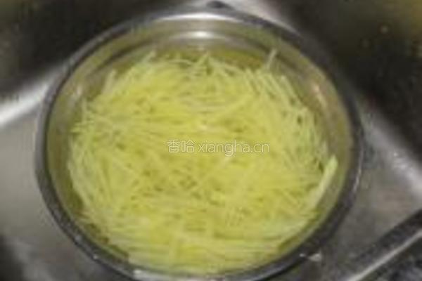 凉拌土豆丝的做法图解6