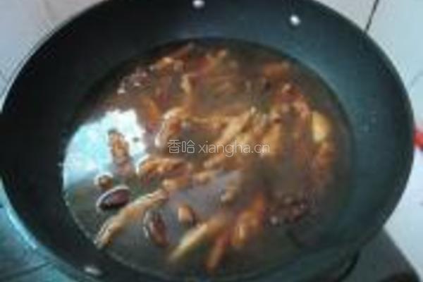 鹌鹑蛋烧鸡脚的做法图解10