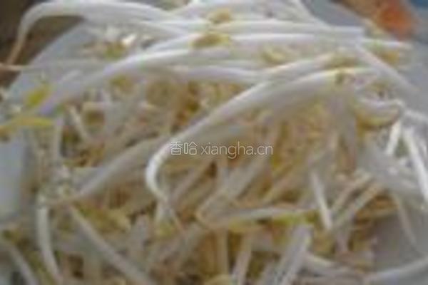醋溜绿豆芽的做法图解1