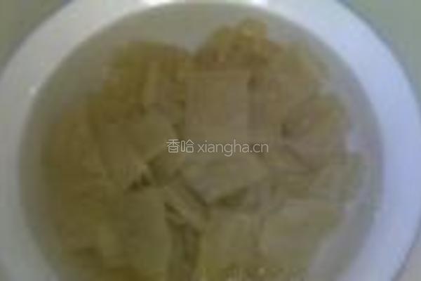 凉拌双皮的做法图解2