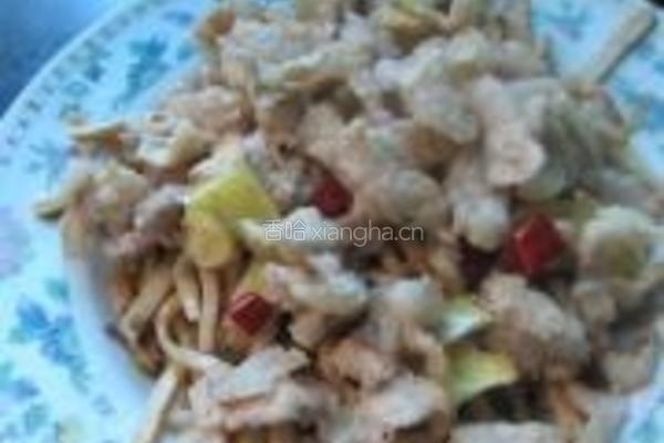 瘦肉豆腐丝的做法图解7