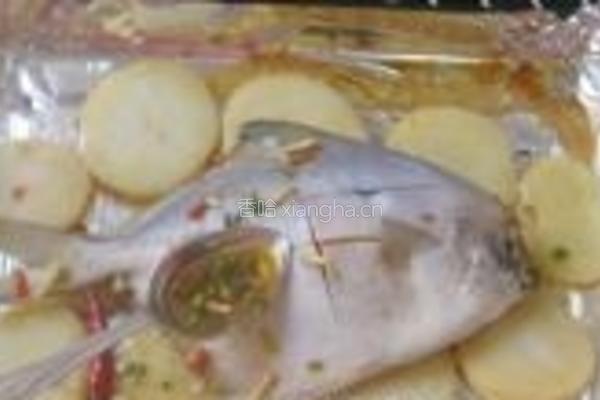 土豆烤鲳鱼的做法图解9