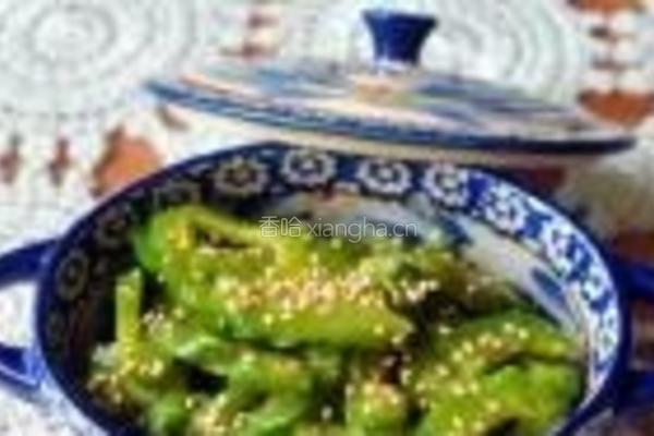 香油苦瓜的做法图解10