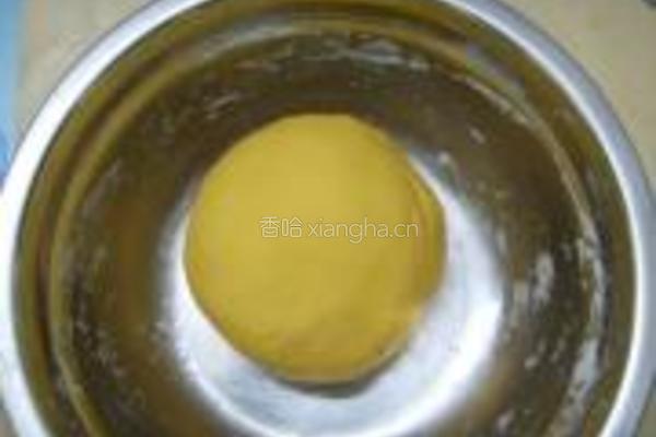 南瓜蜜枣包的做法图解3