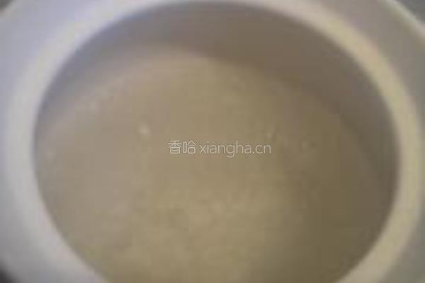 浓浓小米粥的做法图解2