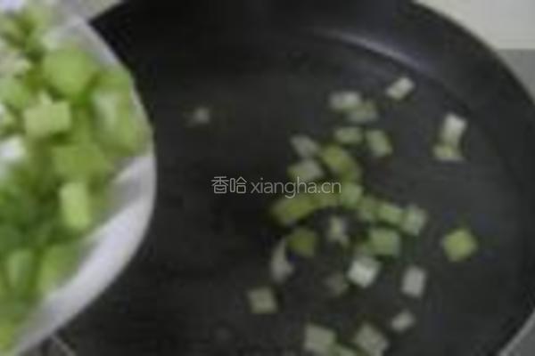 西芹香干拌花生的做法图解4