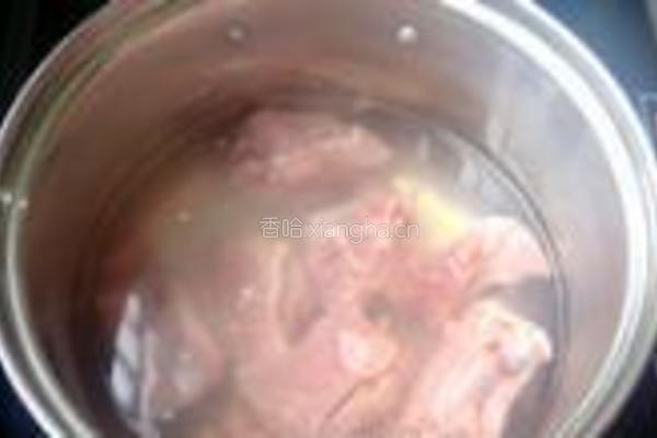百叶结炖小排的做法图解2