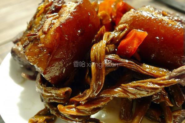 红烧肉焖豆角干