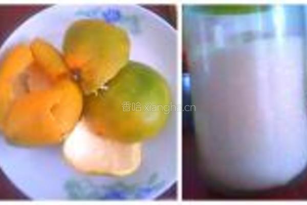 糖渍橘皮的做法图解1