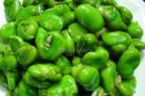 蒜香青蚕豆的做法图解5