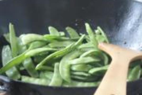 五花荷兰豆的做法图解6
