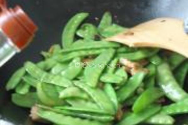 五花荷兰豆的做法图解8