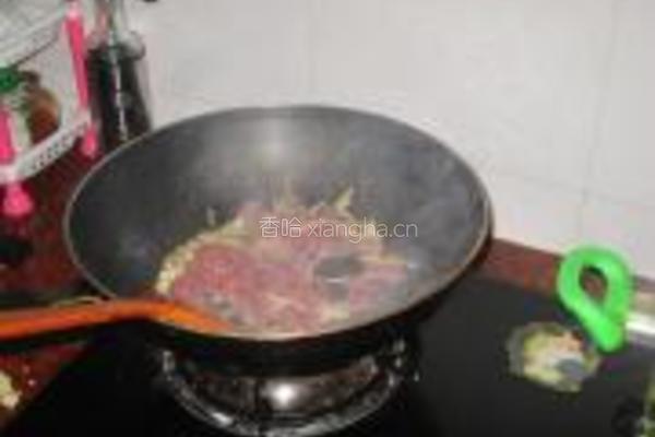 黑椒牛肉炒芹菜的做法图解4