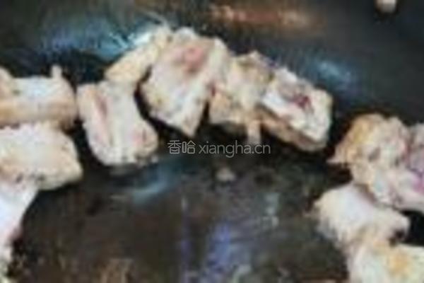 西红柿盖排骨的做法图解4