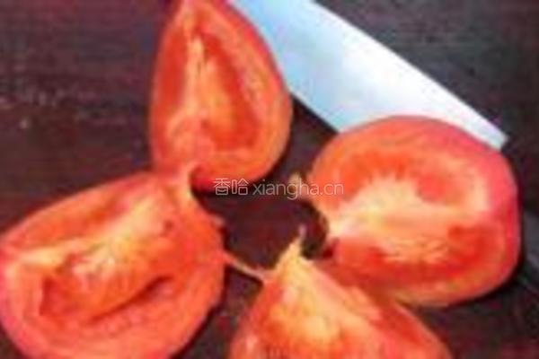 番茄肉片炒芸豆的做法图解2