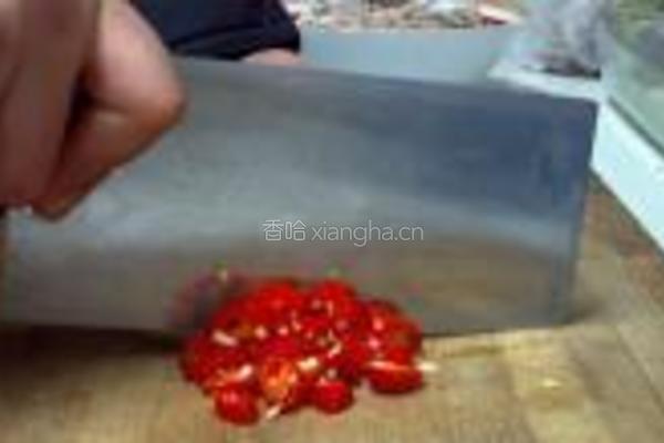 藠头炒肚片的做法图解3