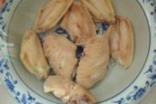 蚝油焖鸡翅的做法图解1
