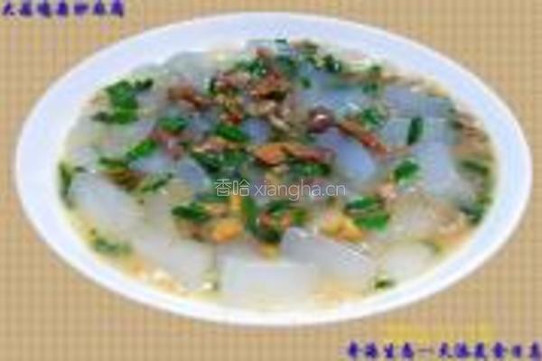 大蒜鸡杂炒麻腐的做法图解15