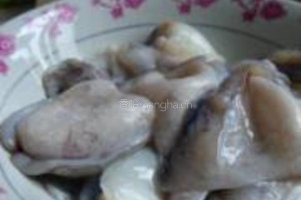 墨鱼焖五花肉的做法图解3