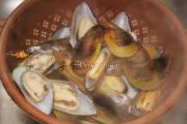 紫苏青口贝的做法图解7