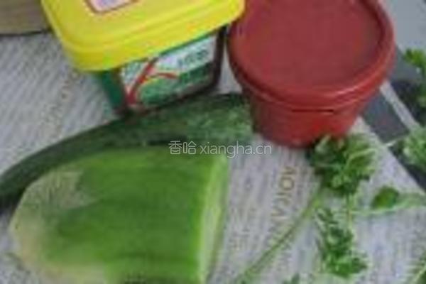 萝卜蘸酱的做法图解1