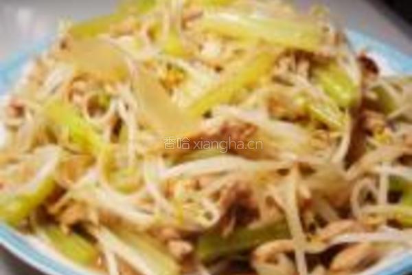 醋溜肉丝炒三样的做法图解9