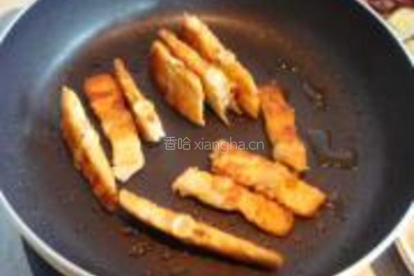 干煎三文鱼腩的做法图解6