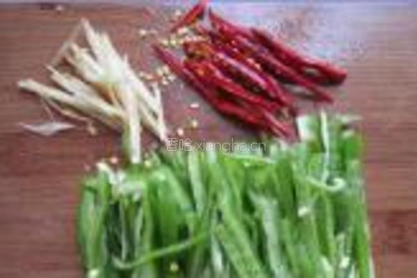 榨菜青椒肉丝的做法图解5