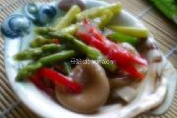 清蒸芦笋猪肚菇的做法图解16