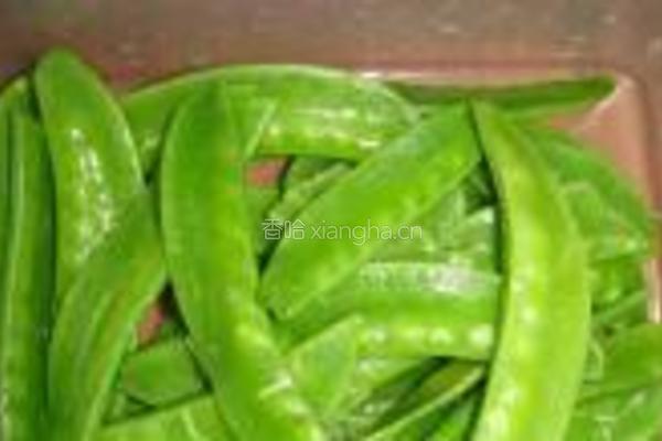 脆皮肉炒荷兰豆的做法图解3