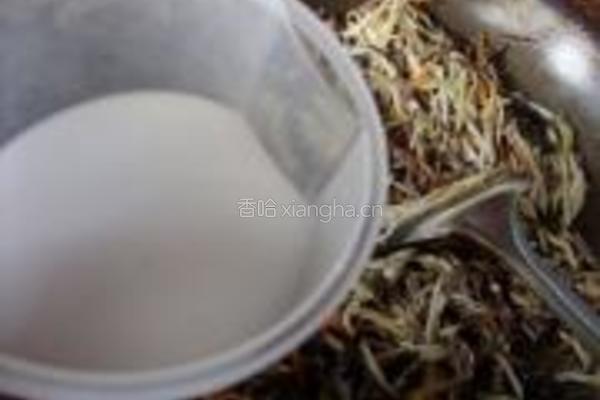 茭白牛肉丝的做法图解13